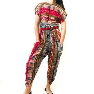 balloon pant jumpsuit